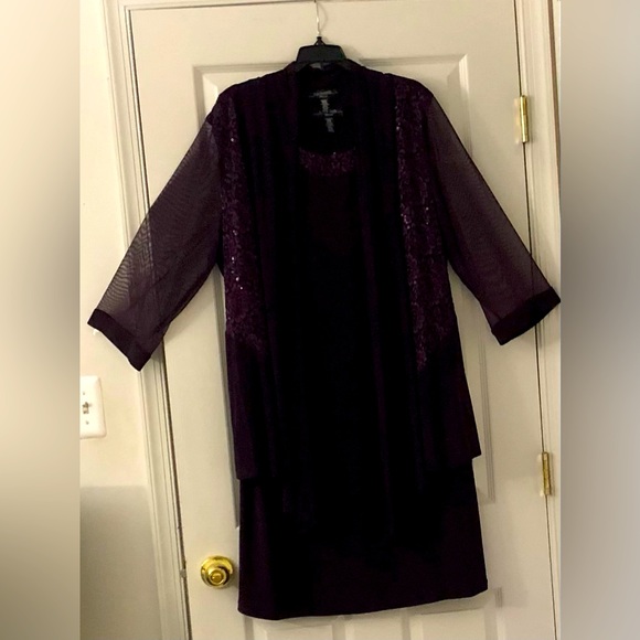 R&M Richards - Women’s 2 Piece Dress Set - Picture 1 of 3